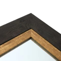 Black & Gold Framed Wall Mirror, 24x58 -Athome Sales black gold framed wall mirror 24x58 4