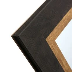 Black & Gold Framed Wall Mirror, 24x58 -Athome Sales black gold framed wall mirror 24x58 5