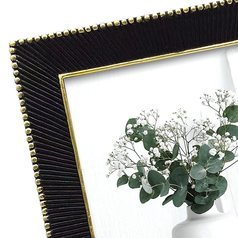 Black & Gold Tabletop Photo Frame, 5x7 4 Black & Gold Tabletop Photo Frame, 5x7 - Image 2