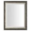Black & Grey Wall Mirror, 19x24 -Athome Sales black grey wall mirror 19x24 1