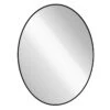 Black Oval Wall Mirror, 24x32 1 Black Oval Wall Mirror, 24x32 -Athome Sales black oval wall mirror 24x32 1