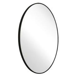 Black Oval Wall Mirror, 24x32 -Athome Sales black oval wall mirror 24x32 3