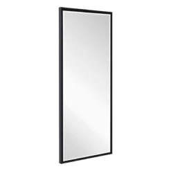 Black Thin Framed Leaner Mirror, 24x58 6 Black Thin Framed Leaner Mirror, 24x58 -Athome Sales black thin framed leaner mirror 24x58 2