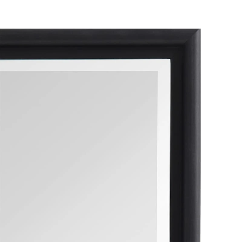 Black Thin Framed Leaner Mirror, 24x58 5 Black Thin Framed Leaner Mirror, 24x58 - Image 3