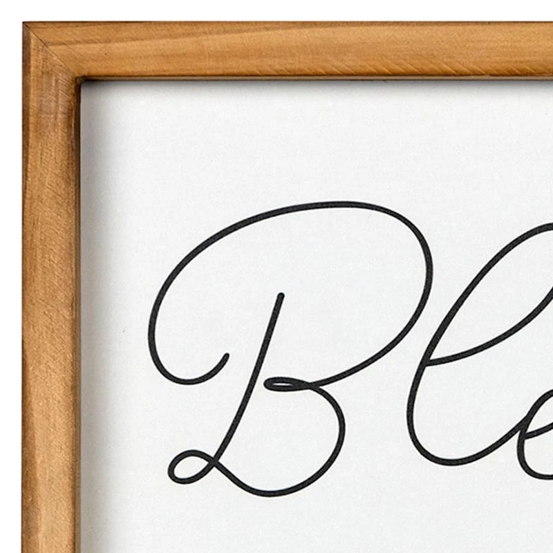 Bless All Who Gather Here Wall Sign, 12" 4 Bless All Who Gather Here Wall Sign, 12" - Image 2