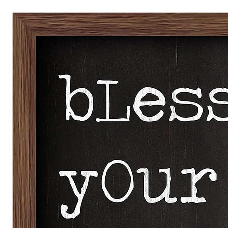 Bless Your Little Big Heart Wall Sign, 12" 4 Bless Your Little Big Heart Wall Sign, 12" - Image 2