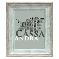 Blue & Green Tabletop Photo Frame, 8x10