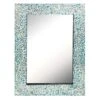Blue Mother Of Pearl Framed Gallery Wall Mirror, 28x39 1 Blue Mother Of Pearl Framed Gallery Wall Mirror, 28x39 -Athome Sales blue mother of pearl framed gallery wall mirror 28x39 1