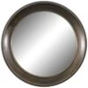 Bronze Round Wall Mirror, 34" 1 Bronze Round Wall Mirror, 34" -Athome Sales bronze round wall mirror 34