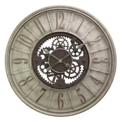 Brown Gallery Wall Clock, 36"