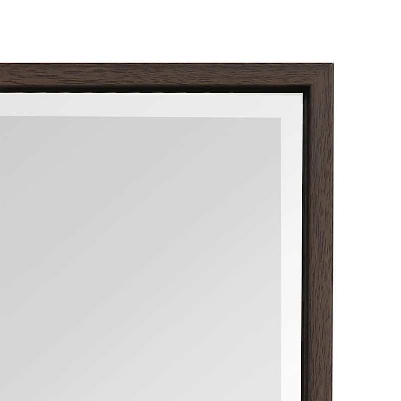 Brown Thin Framed Leaner Mirror, 24x58 5 Brown Thin Framed Leaner Mirror, 24x58 - Image 3