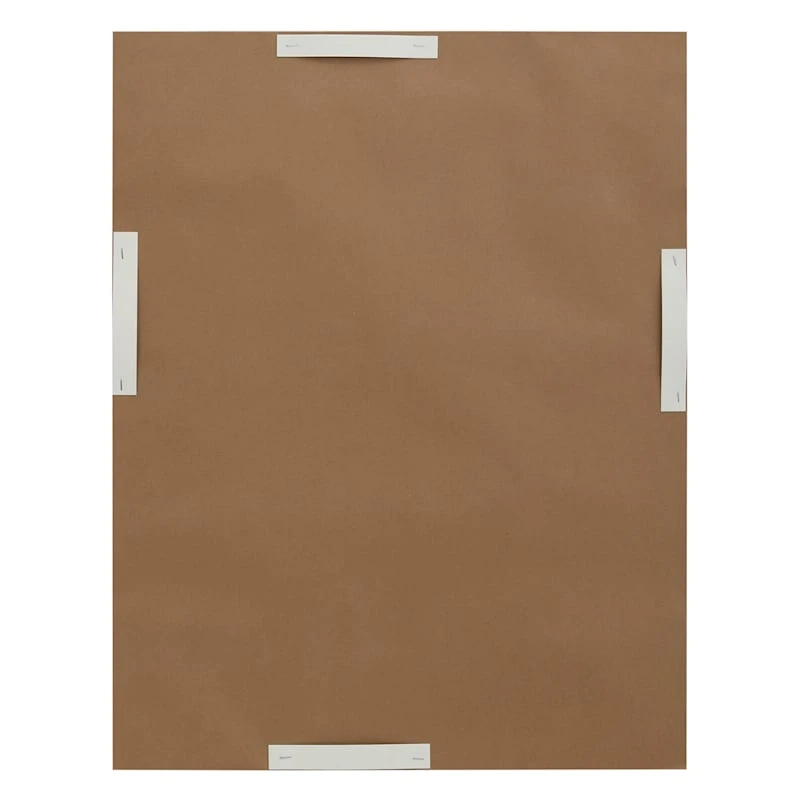 Brown With Gold Framed Wall Mirror, 22x28 6 Brown With Gold Framed Wall Mirror, 22x28 - Image 4