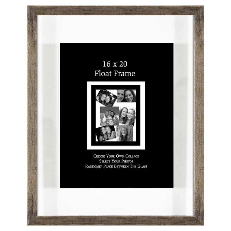 Champagne Floating Wall Frame, 16x20 3 Champagne Floating Wall Frame, 16x20