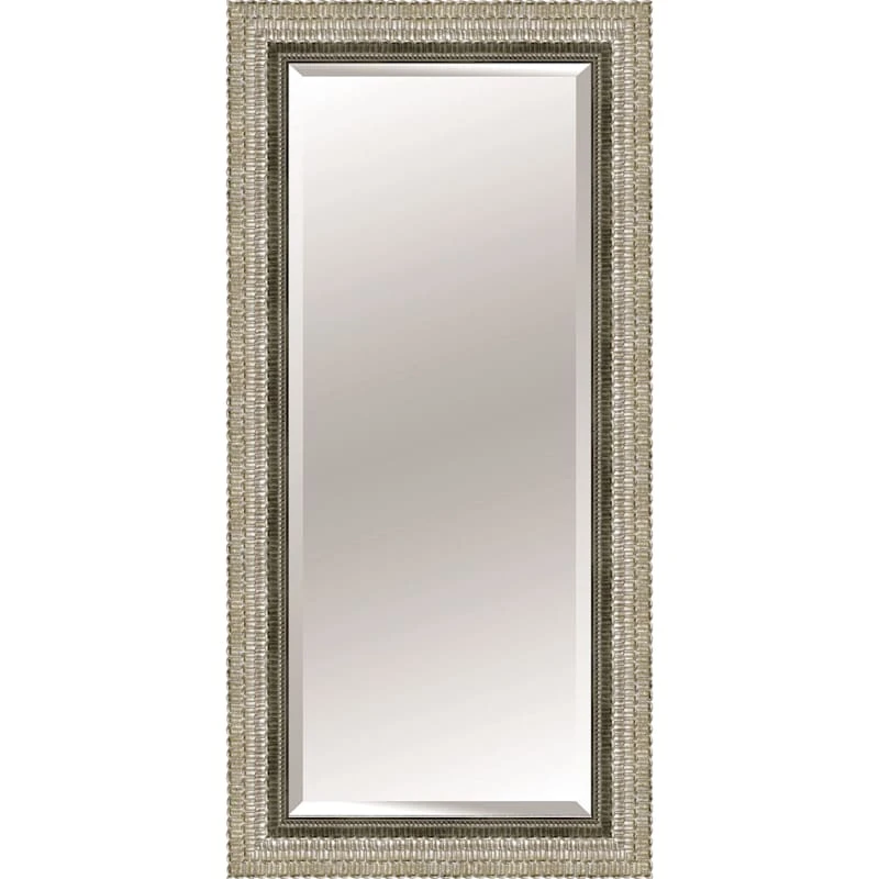 Champagne Solid Wood Tiers Floor Mirror, 32x68 3 Champagne Solid Wood Tiers Floor Mirror, 32x68