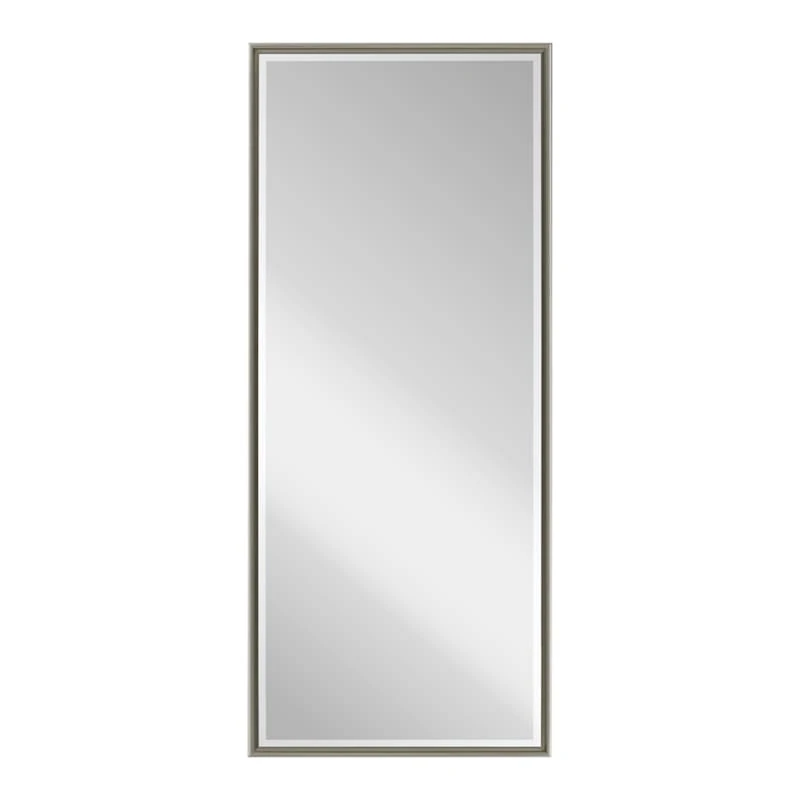 Champagne Thin Framed Leaner Mirror, 24x58 3 Champagne Thin Framed Leaner Mirror, 24x58