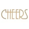 Cheers Metal Word Wall Sign, 22x8 -Athome Sales cheers metal word wall sign 22x8 1