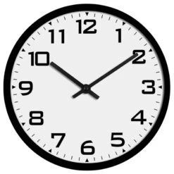 Classic School Wall Clock, 12"