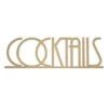 Cocktails Metal Word Wall Sign, 25x8 1 Cocktails Metal Word Wall Sign, 25x8 -Athome Sales cocktails metal word wall sign 25x8 1