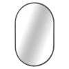 Crosby St Black Oval Wall Mirror, 24x38 2 Crosby St Black Oval Wall Mirror, 24x38 -Athome Sales crosby st black oval wall mirror 24x38 1