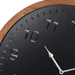 Crosby St Metal & Wood Wall Clock, 24" -Athome Sales crosby st metal wood wall clock 24 1