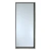 Dark Grey Wood Deep Frame Leaner Mirror, 24x58 1 Dark Grey Wood Deep Frame Leaner Mirror, 24x58 -Athome Sales dark grey wood deep frame leaner mirror 24x58 1