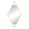 Diamond Shaped Wall Mirror, 17x32 1 Diamond Shaped Wall Mirror, 17x32 -Athome Sales diamond shaped wall mirror 17x32 1