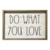 Do What You Love Wall Sign, 24x16 -Athome Sales do what you love wall sign 24x16 1