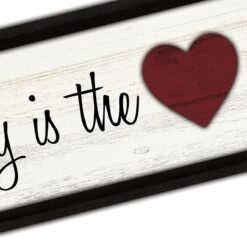 Family Is The Heart Of The Home Wall Sign, 8x30 -Athome Sales family is the heart of the home wall sign 8x30 2