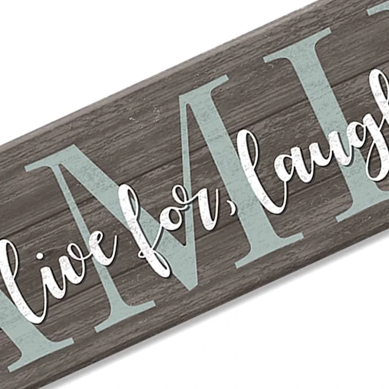 Family Sentiment Textured Wood Wall Sign, 6x36 4 Family Sentiment Textured Wood Wall Sign, 6x36 - Image 2