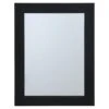 Flat Black Framed Wall Mirror, 22x28 1 Flat Black Framed Wall Mirror, 22x28 -Athome Sales flat black framed wall mirror 22x28 1