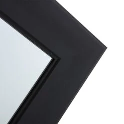 Flat Black Framed Wall Mirror, 22x28 8 Flat Black Framed Wall Mirror, 22x28 -Athome Sales flat black framed wall mirror 22x28 3