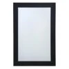 Flat Black Framed Wall Mirror, 24x36 2 Flat Black Framed Wall Mirror, 24x36 -Athome Sales flat black framed wall mirror 24x36 1
