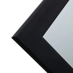 Flat Black Framed Wall Mirror, 24x36 8 Flat Black Framed Wall Mirror, 24x36 -Athome Sales flat black framed wall mirror 24x36 3
