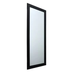 Flat Black Framed Wall Mirror, 24x58 9 Flat Black Framed Wall Mirror, 24x58 -Athome Sales flat black framed wall mirror 24x58 3
