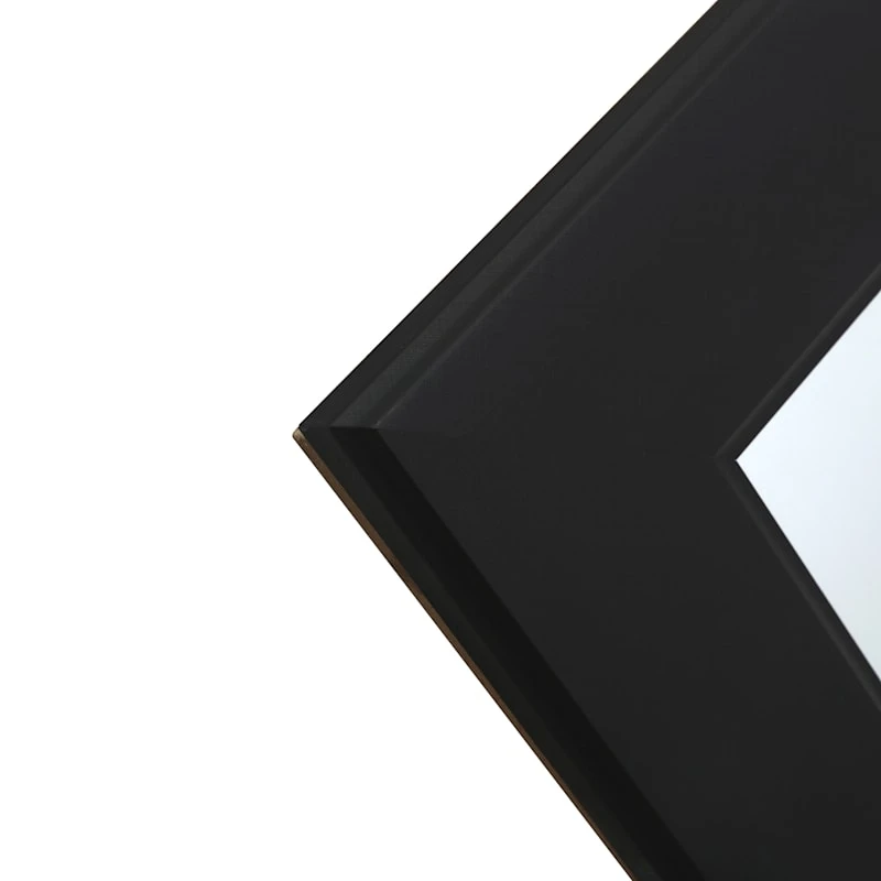 Flat Black Framed Wall Mirror, 24x58 7 Flat Black Framed Wall Mirror, 24x58 - Image 5