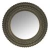 Found & Fable Gold Scalloped Framed Round Wall Mirror, 22" 2 Found & Fable Gold Scalloped Framed Round Wall Mirror, 22" -Athome Sales found fable gold scalloped framed round wall mirror 22