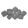 Found & Fable Metal Medallion Wall Decor, 42x22 -Athome Sales found fable metal medallion wall decor 42x22 1