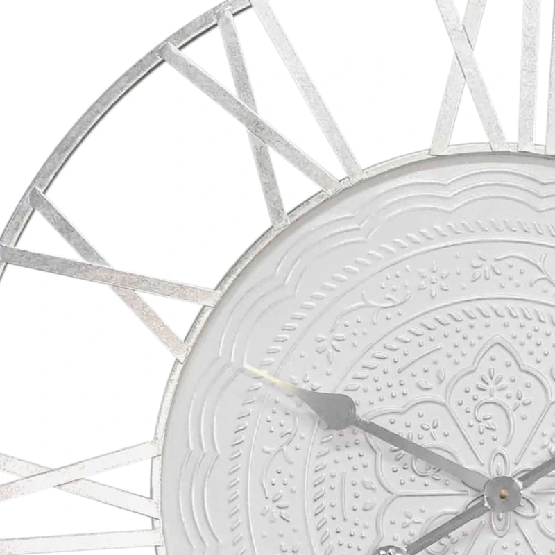 Found & Fable Metal Wall Clock, 24" 4 Found & Fable Metal Wall Clock, 24" - Image 2