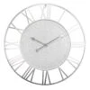 Found & Fable Metal Wall Clock, 24" -Athome Sales found fable metal wall clock 24