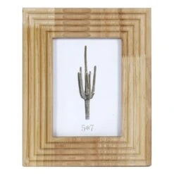 Found & Fable Natural Wooden Tabletop Photo Frame, 5x7