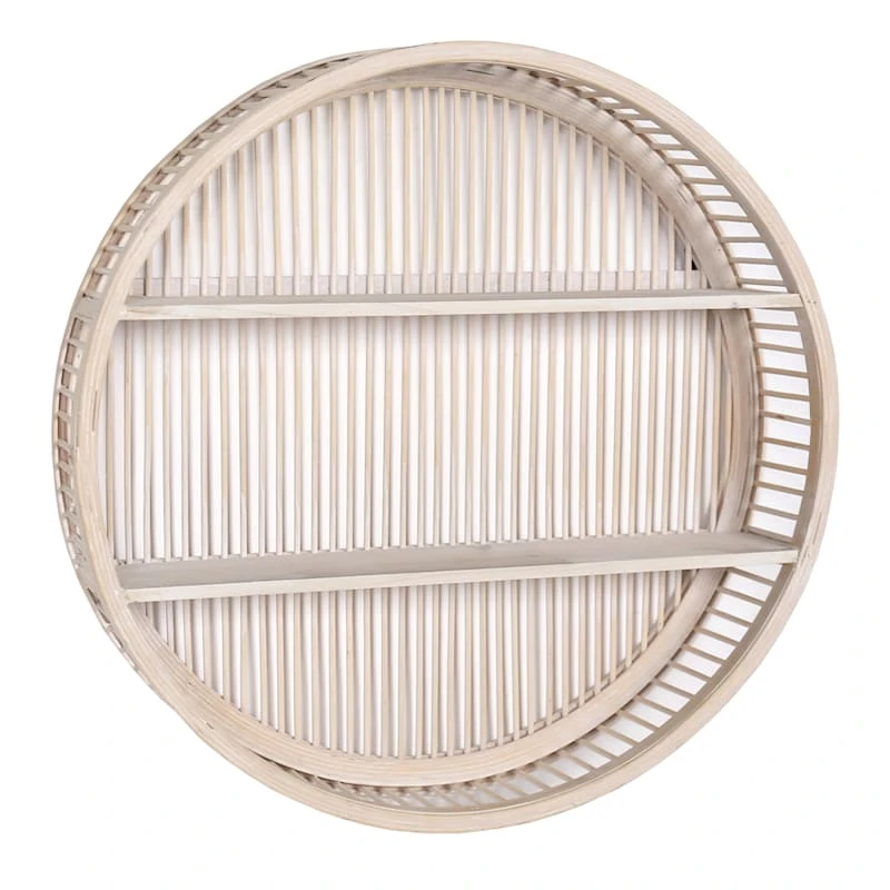 Found & Fable Round Shelf Wall Shelf, 24" 3 Found & Fable Round Shelf Wall Shelf, 24"