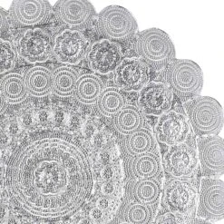 Found & Fable Silver Hammered Metal Wall Decor, 22" 6 Found & Fable Silver Hammered Metal Wall Decor, 22" -Athome Sales found fable silver hammered metal wall decor 22 1