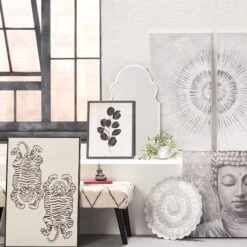 Found & Fable Silver Ornate Wall Mirror, 20x36 10 Found & Fable Silver Ornate Wall Mirror, 20x36 -Athome Sales found fable silver ornate wall mirror 20x36 4