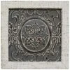 Framed Embossed Metal Medallion Wall Decor, 12" -Athome Sales framed embossed metal medallion wall decor 12