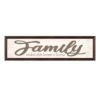 Framed Family Makes This House A Home Wall Sign, 8x30 1 Framed Family Makes This House A Home Wall Sign, 8x30 -Athome Sales framed family makes this house a home wall sign 8x30 1