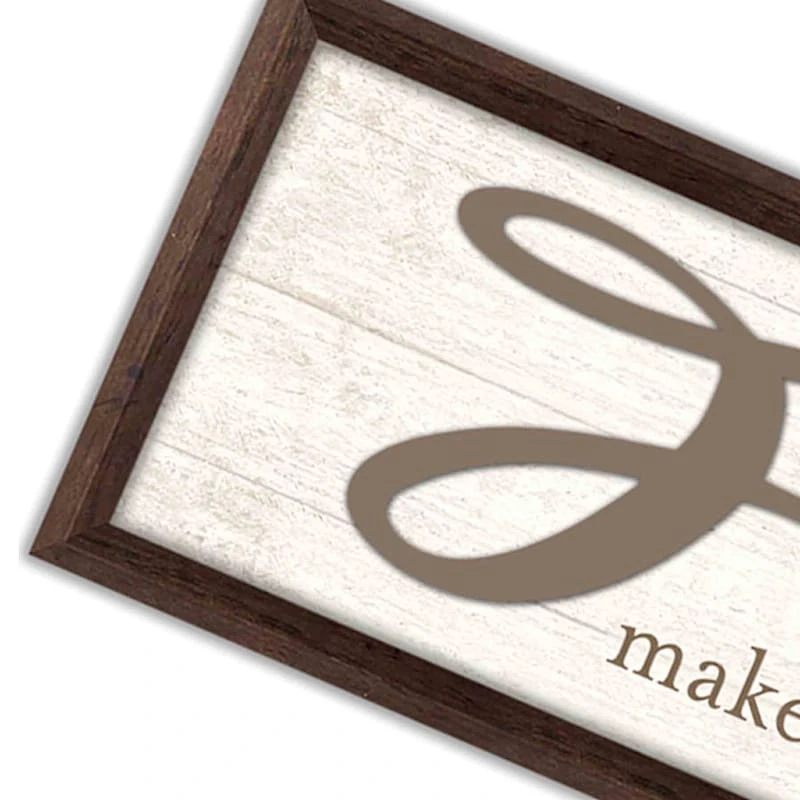 Framed Family Makes This House A Home Wall Sign, 8x30 4 Framed Family Makes This House A Home Wall Sign, 8x30 - Image 2