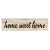 Framed Home Sweet Home Wall Sign, 8x30