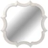 Framed Whitewash Square Quatre Wall Mirror, 14" 2 Framed Whitewash Square Quatre Wall Mirror, 14" -Athome Sales framed whitewash square quatre wall mirror 14
