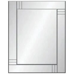 Frameless Studio Wall Mirror, 24x36