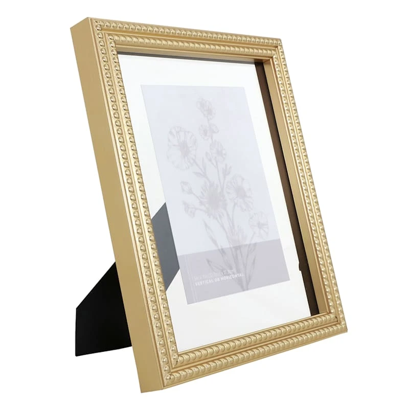 Gold Beaded Float Tabletop Frame, 8x10 4 Gold Beaded Float Tabletop Frame, 8x10 - Image 2